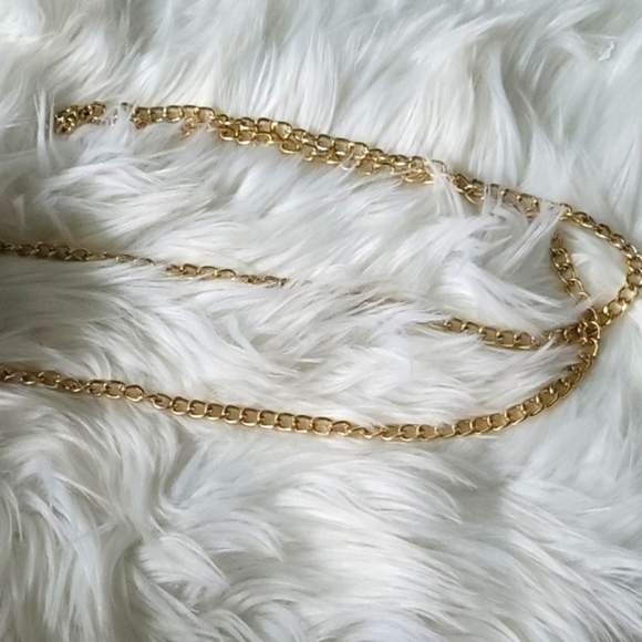 Kate Landry red & plum crossbody with gold chain NWT - Picture 10 of 14